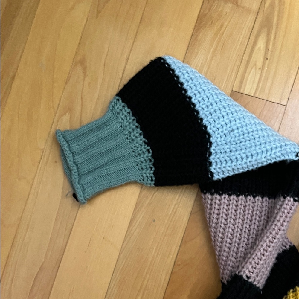 Striped Multicolor Women's Sweater - Picture 5 of 5